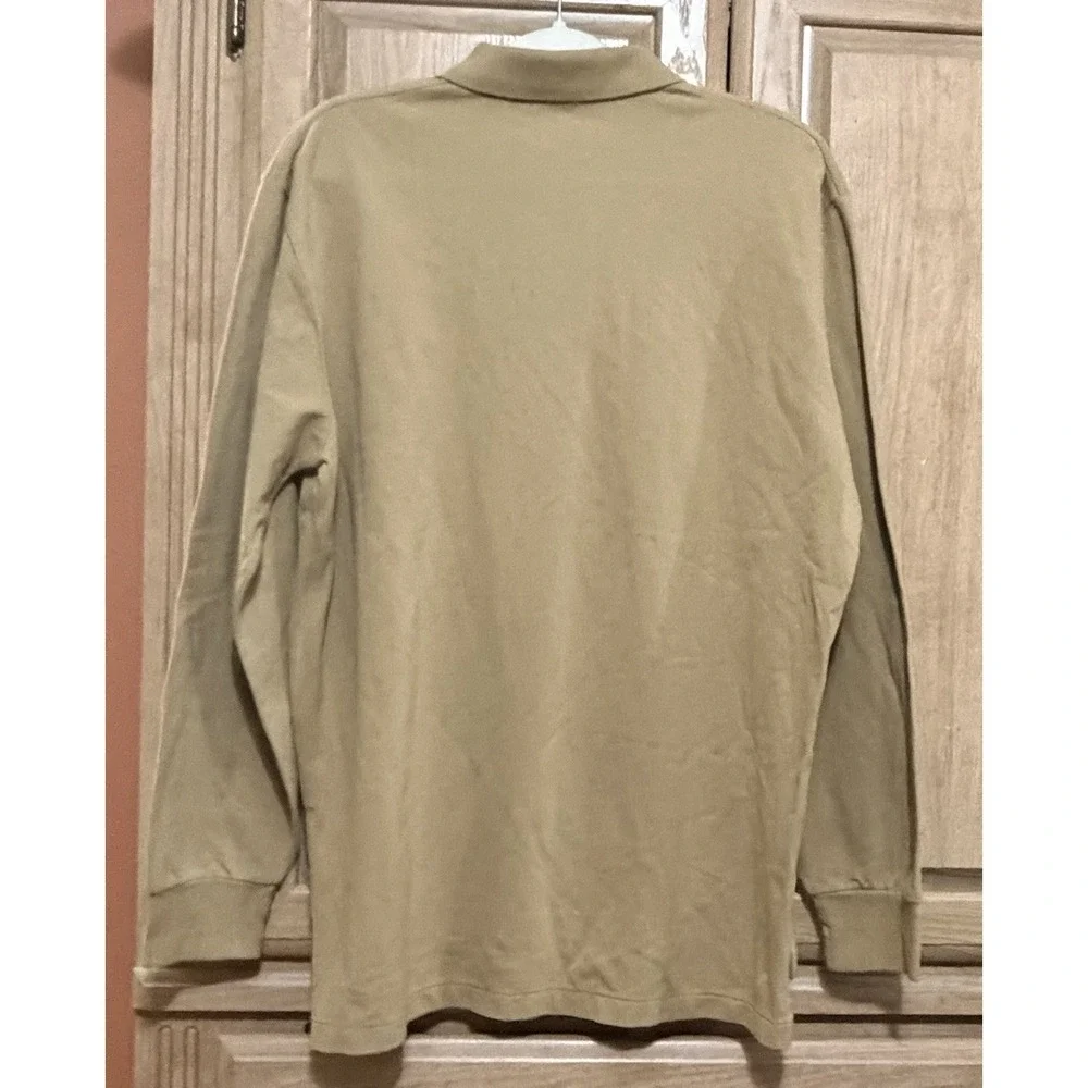 Vintage Polo By Ralph Lauren, Mariana Island, 90s Long Sleeve Shirt Brown Size L